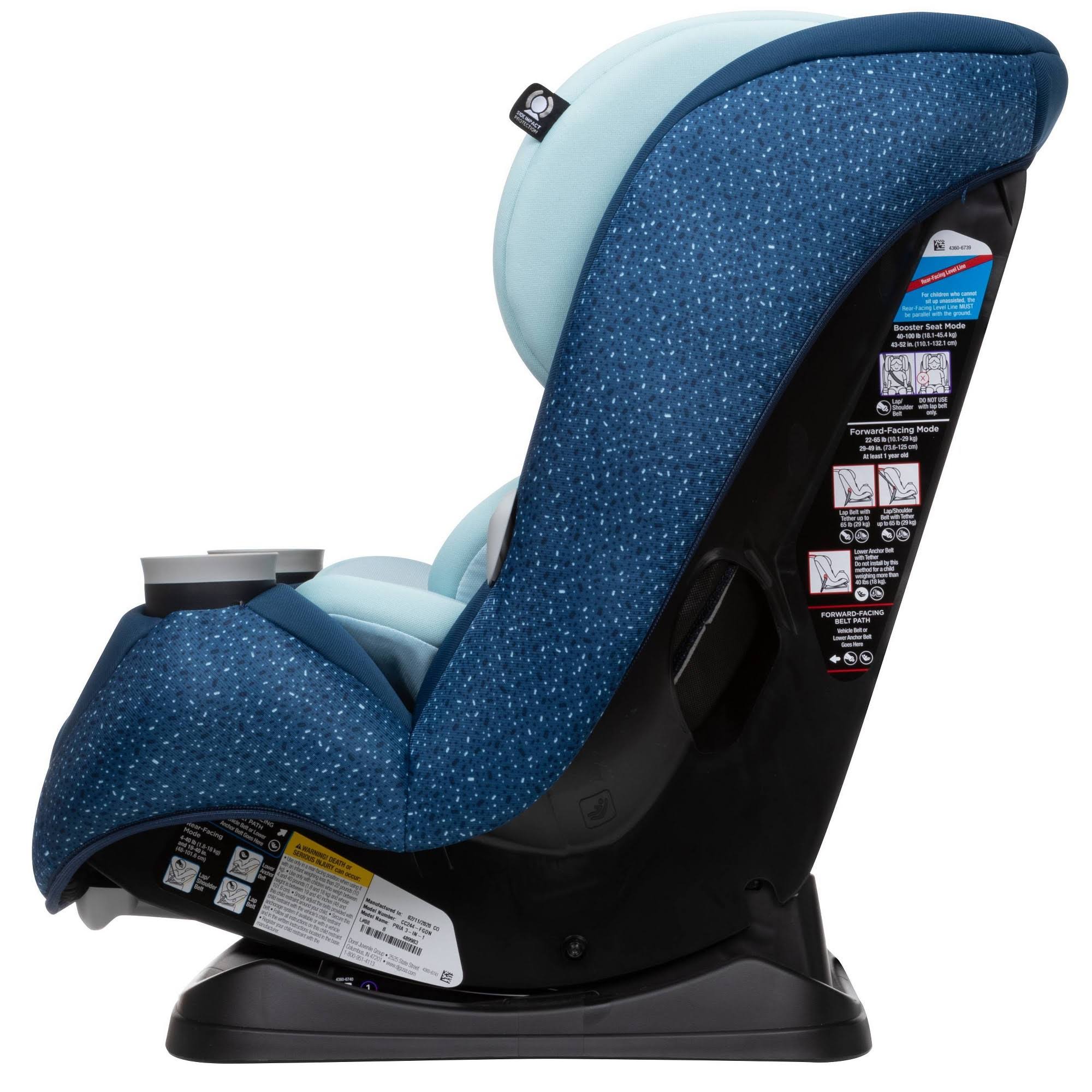 Maxi-Cosi Pria Max All-in-One Pure Cosi Convertible Car Seat - Tetra Blue