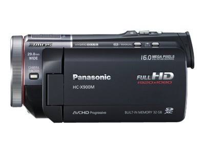 Panasonic HC-X900MK Black Full HD Flash Memory Camcorder