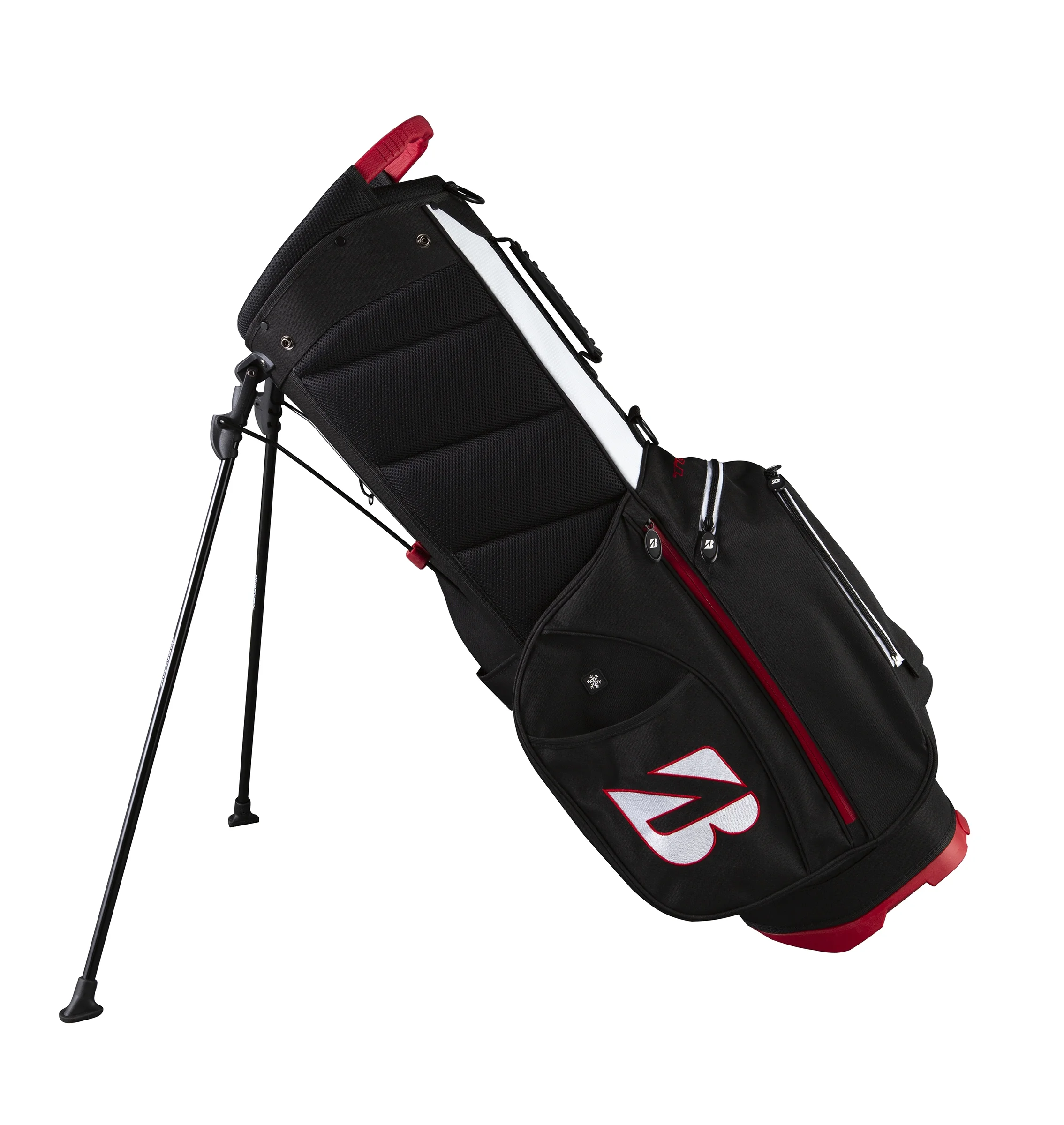 Bridgestone 2020 Lightweight 5-Way Stand Golf Bag Black - Radiant Selections