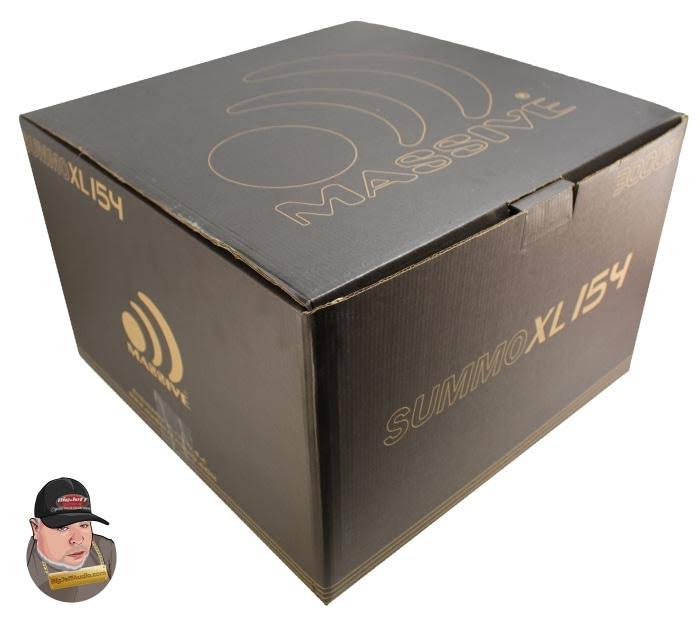 Massive Audio SUMMOXL 154 Car Audio Subwoofer