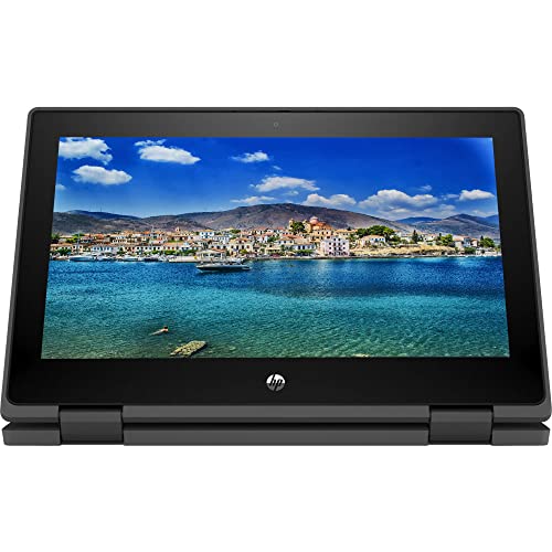 HP 2023 Premium 2-in-1 Convertible Laptop, 11" HD IPS Touchscreen, Intel 4-Core Pentium Processor Up to 3.30GHz, 8GB Ram, 128GB SSD