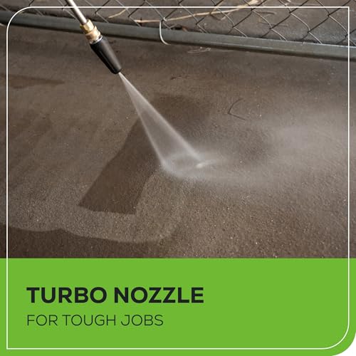 Greenworks 3000 PSI Pressure Washer (2.0 GPM Max) with Foam Cannon – Easily Remove Dirt and Grime on Siding, Fences, Patios,