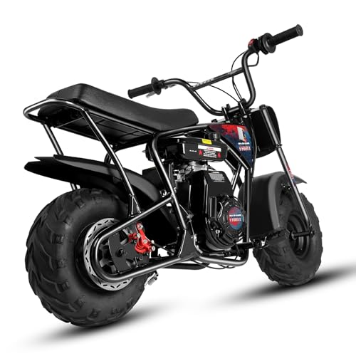 Oryxearth Mini Dirt Bike for Kids, 105CC 4-Stroke Kid Gas Powered Off-Road Pocket Pit Trail Motorcycle W/EPA Approved