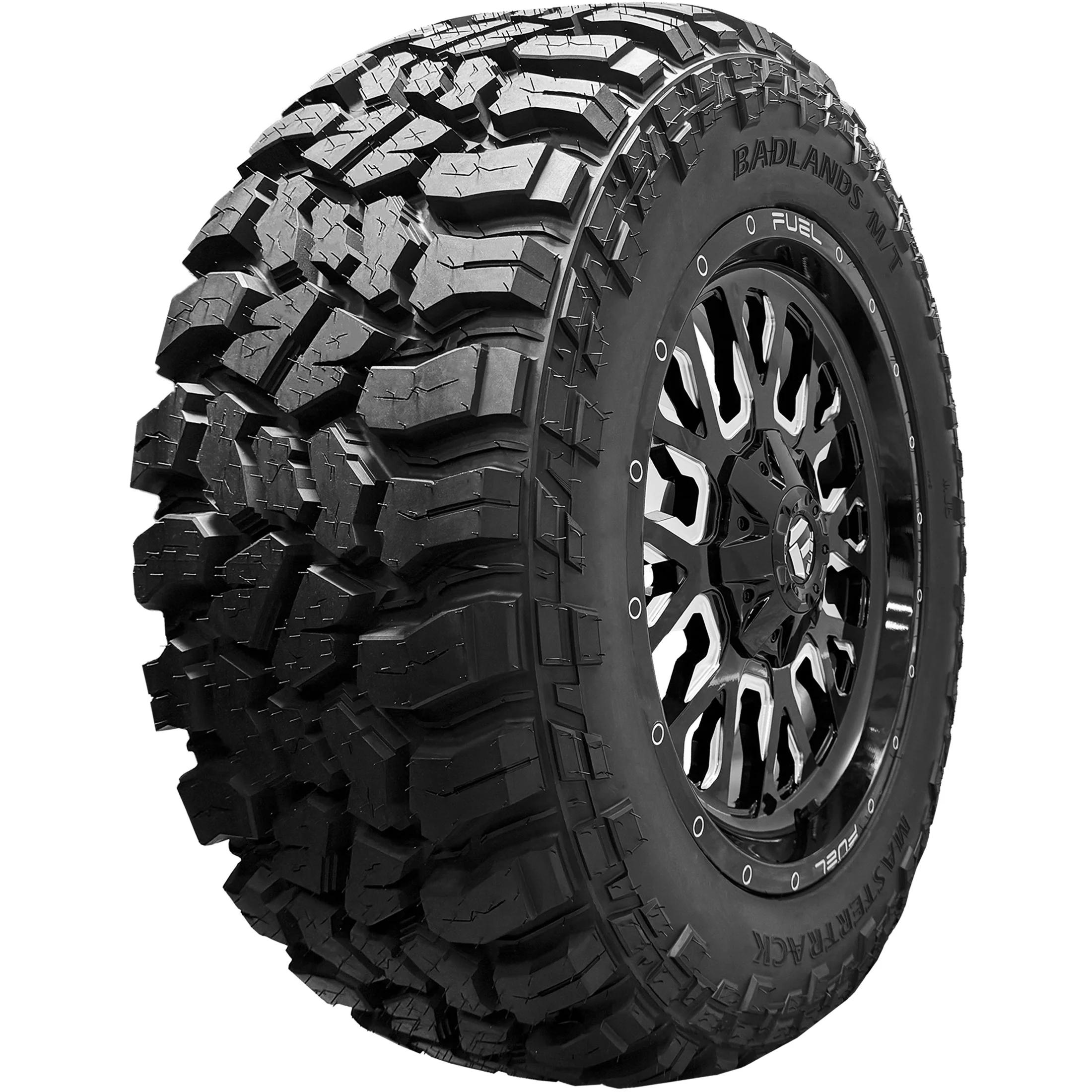 Mastertrack BADLANDS MT Mud Terrain LT35X12.50R24 116Q 12PR F Light Truck Tire 35/12.50/24(Tire Only） - Curated Treasures Market