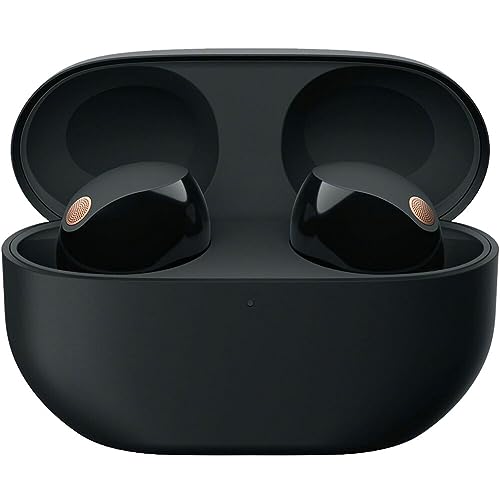 Sony WF-1000XM5 Truly Wireless Bluetooth Noise Canceling Earbuds Headphones with Voice Built in, Black (WF1000XM5/B) + USB Adapter