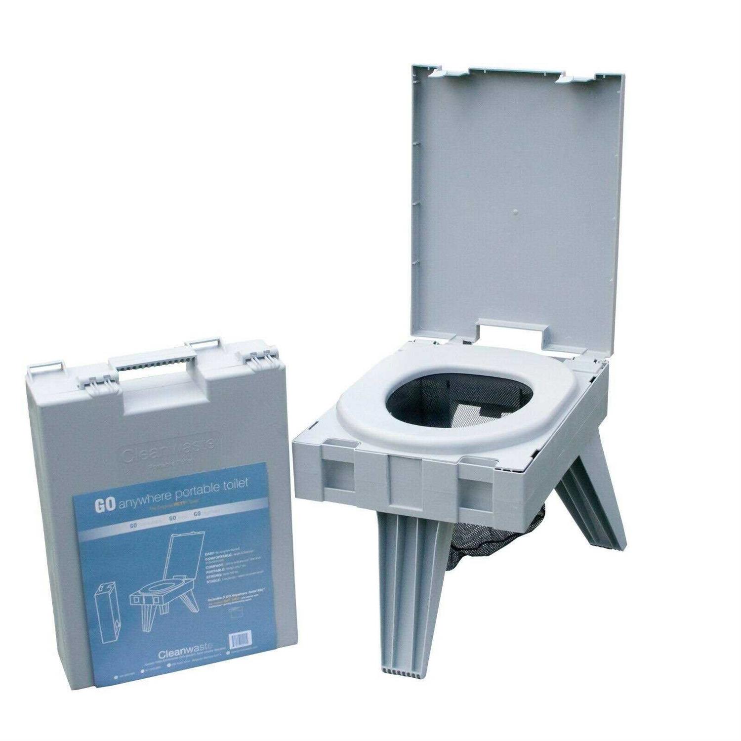 Cleanwaste Go Anywhere Portable Toilet - Sports Supplies Online Store