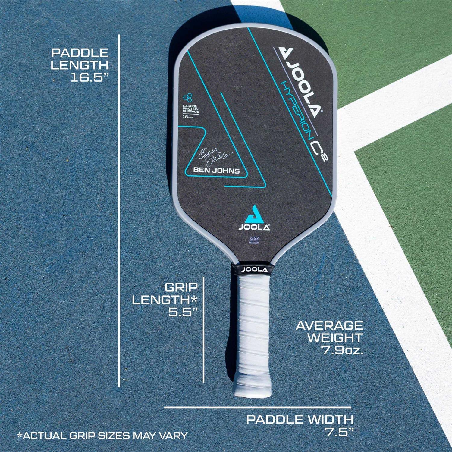 JOOLA Ben Johns Hyperion C2 CFS Pickleball Paddle - Sports Supplies Online Store