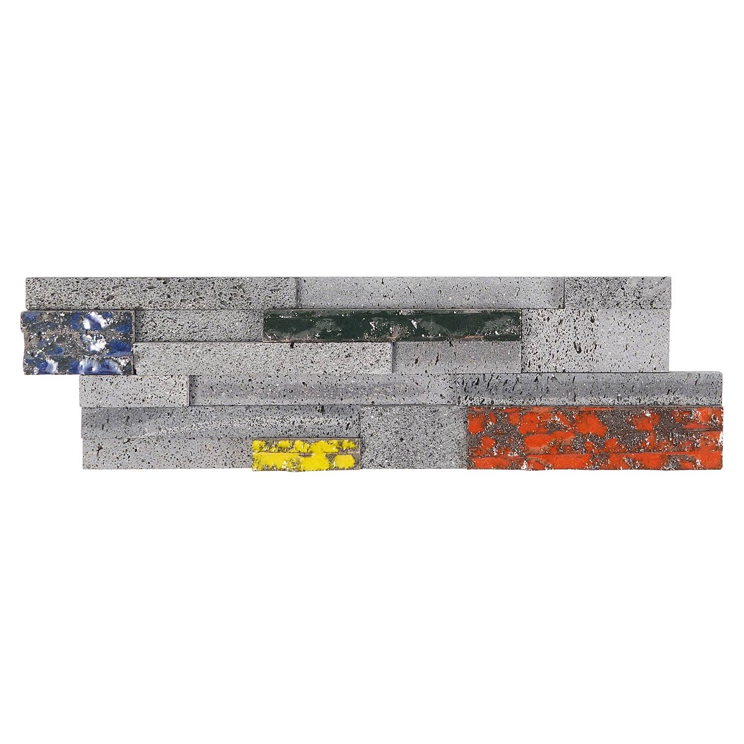 TileBar Sample Stackstone Kovac Sunrise Ledger Panel Wall Tile
