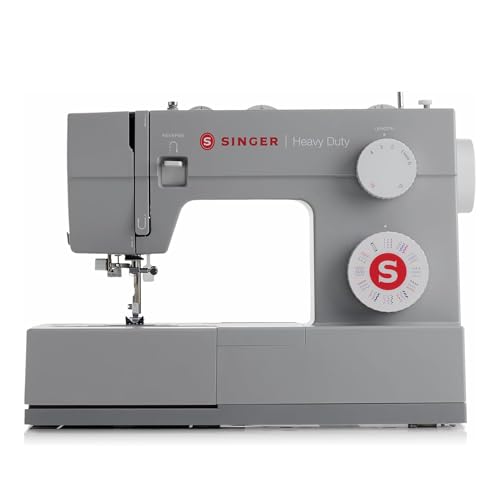 SINGER Heavy Duty 4432 High Speed Black Sewing Machine with Accessory Kit | Strong Motor with Enhanced Piercing Power, 110 Stitch Applications