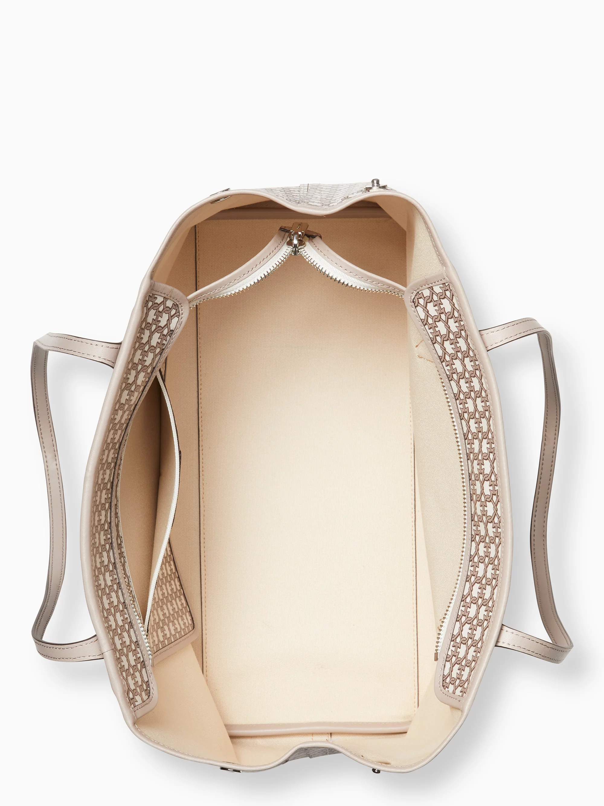 Kate Spade New York Spade Link Tote in White Multi