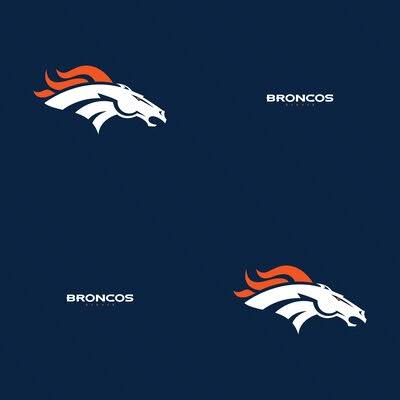 Arizona Cardinals Line 4& L x 24x22 W Peel and Stick Wallpaper Roll Fathead Color: Blue, NFL Team: Denver Broncos