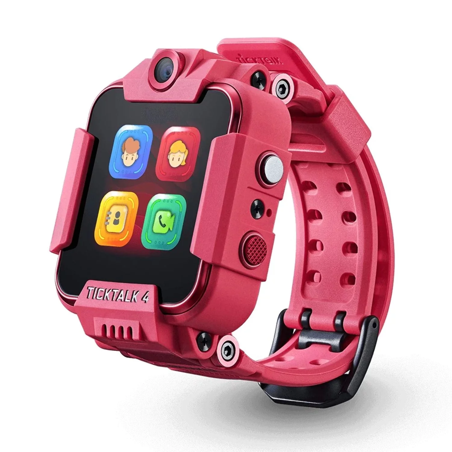 TickTalk 4 Unlocked 4G LTE Kids Smartwatch Phone with GPS Tracker, Combines Video, Voice and Wi-Fi Calling, Messaging