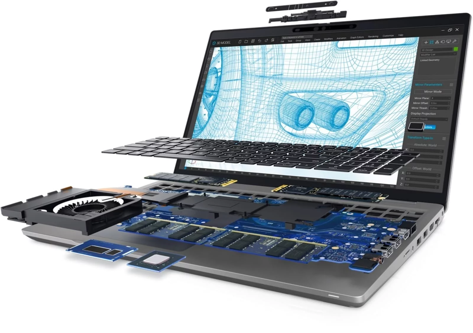 Restored Dell Precision 3000 3561 Workstation Laptop (2021) 15.6" FHD Core i5 - 256GB SSD - 16GB RAM Cores - 11th Gen CPU (Refurbished)