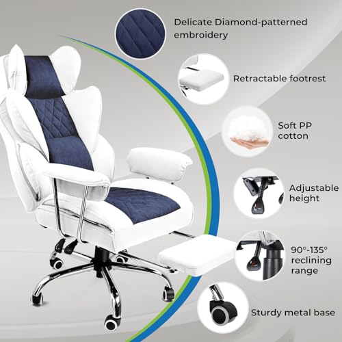 GTRACING Gaming Chair,Office Chair with Pocket Spring Lumbar Support