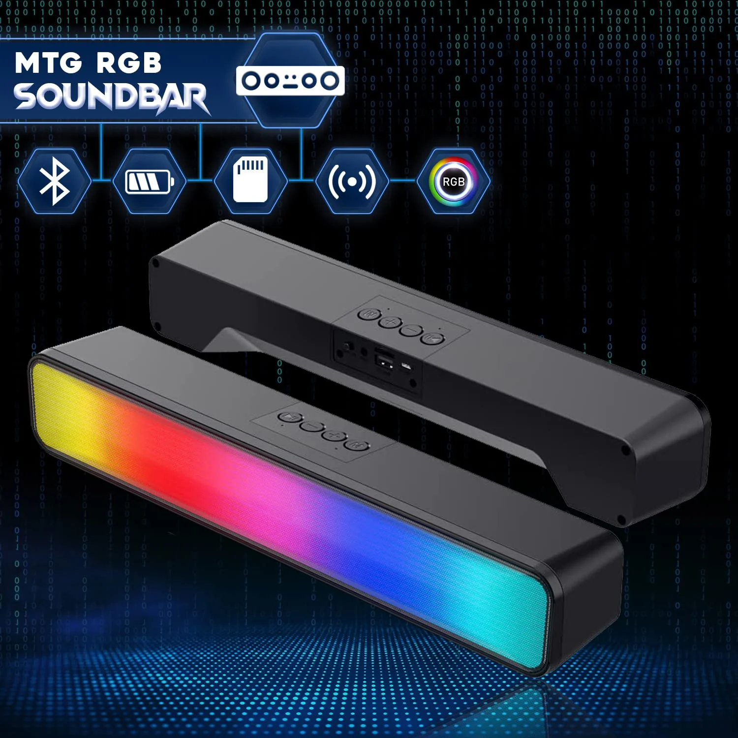 Restored Lumos 8 Gaming Desktop PC,Intel Core i5 8th Gen,16GB RAM,512GB SSD,AMD RX 550 4GB GDDR5 Graphics Card,24 inch Monitor,RGB Soundbar