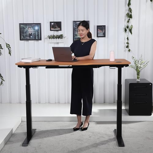 ApexDesk K Series 71" Height Adjustable Standing Desk with Memory Controller, White