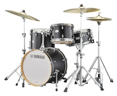 Yamaha Tour Custom Maple 4pc Standard Shell Pack, Chocolate Satin