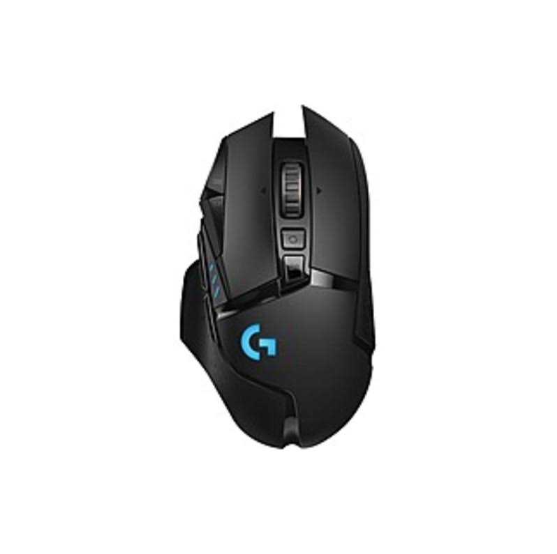 Logitech - G502 Lightspeed Wireless Optical Gaming Mouse with RGB Lighting - Black