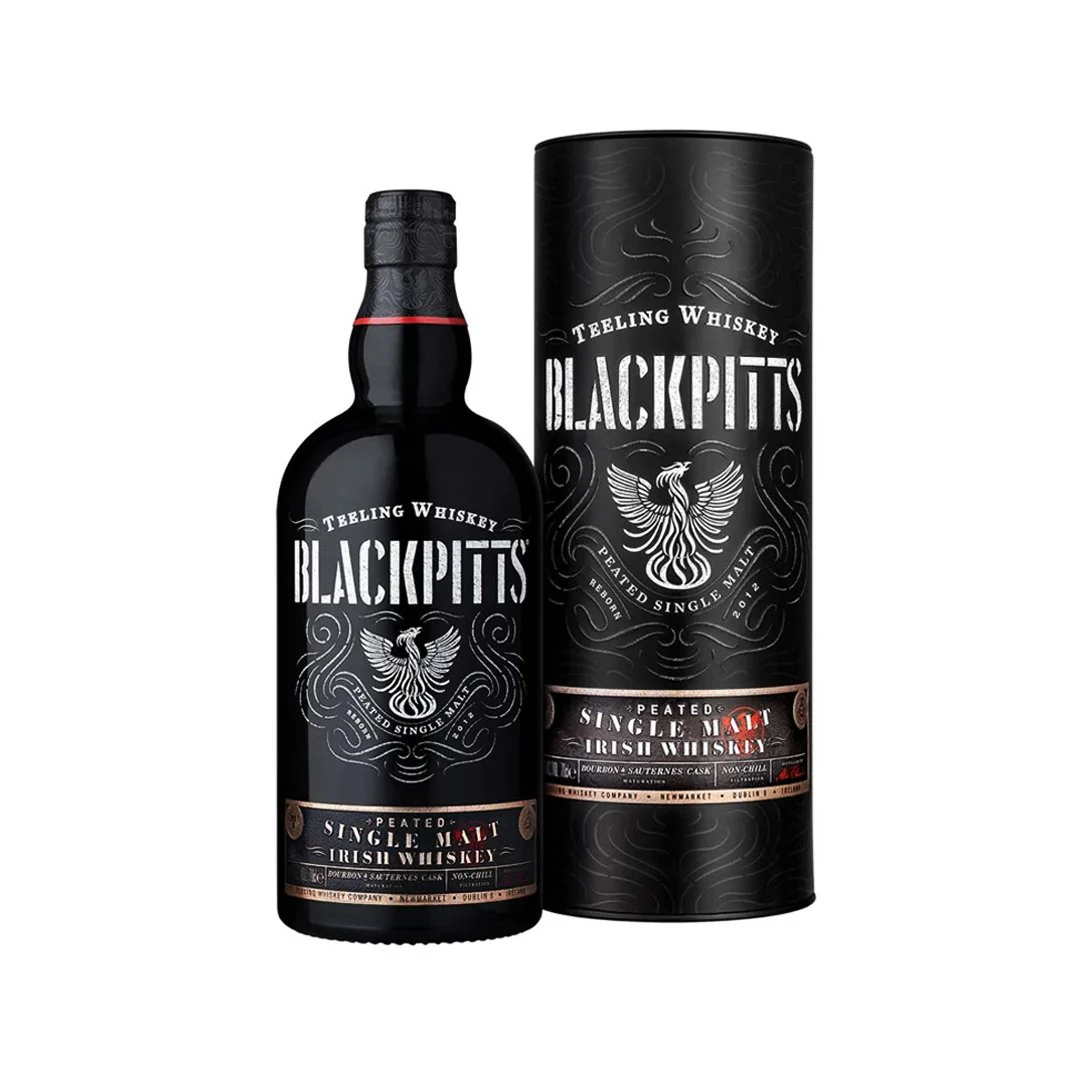 Teeling Blackpitts Peated Single Malt Irish Whiskey 750ml - Nestor Liquor
