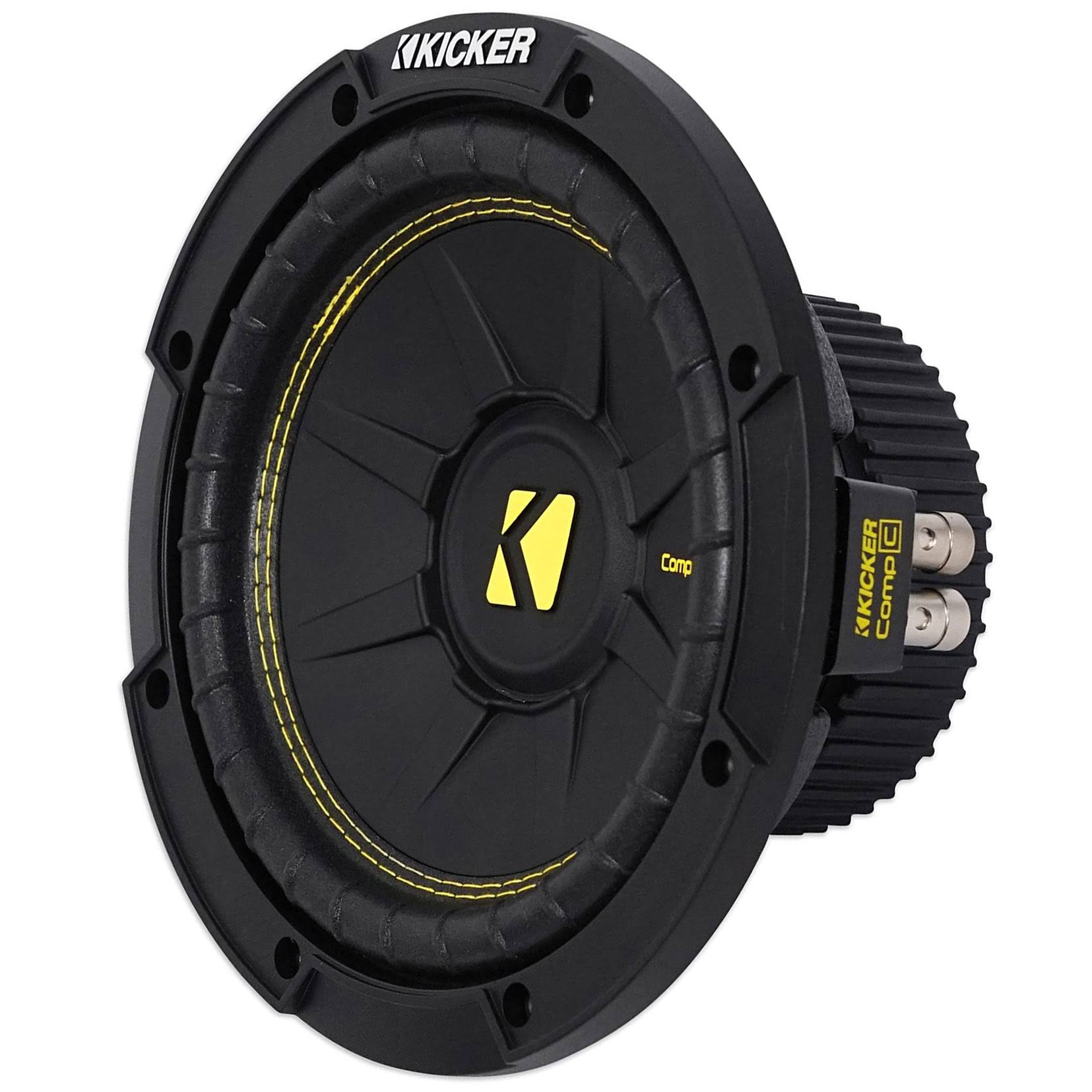 Kicker CompC Car Subwoofer - 8x22 44CWCD84