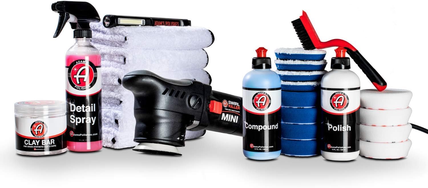 Adam&rsquo;s Swirl Killer 12mm Polisher - Orbital Polishing Paint Correcting Buffer Tool - Car Scratch Remover, Correcting Polish
