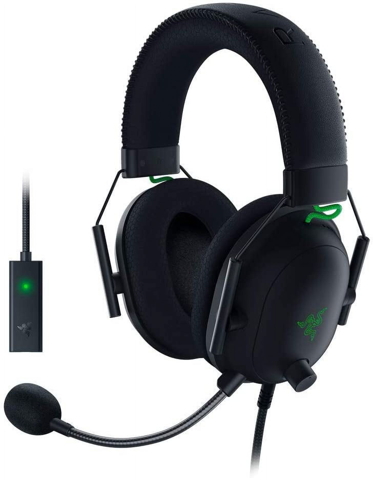 Restored Razer BlackShark V2 Wired THX Spatial Audio Gaming Headset for PC, PS4, PS5, Switch, Xbox One - Black RZ04-03230100-R3U1 (Refurbished)