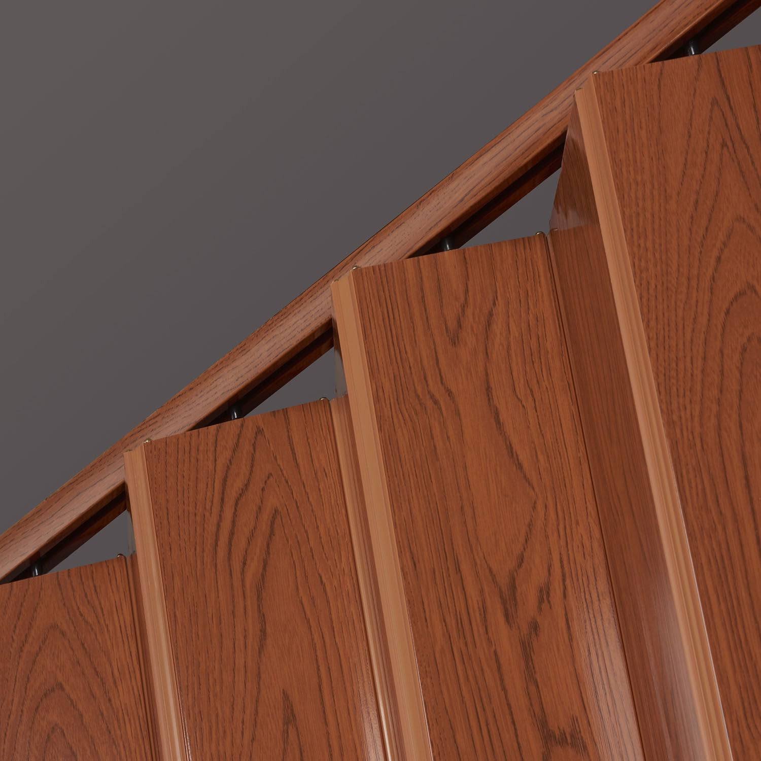 Spectrum 48 inch x 80 inch Folding Door in Pecan Brown