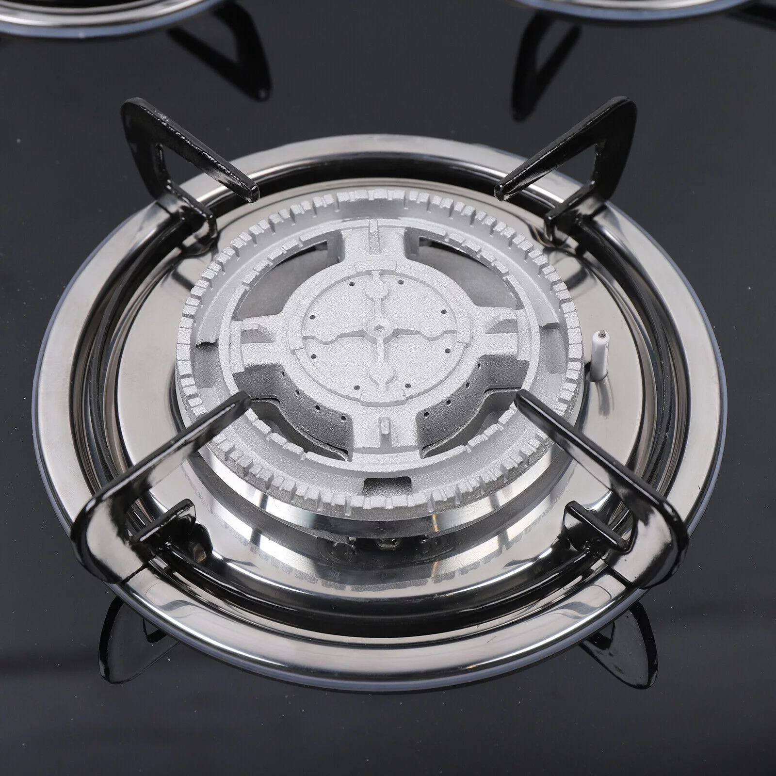 TFCFL 30" Gas Cooktop Built in Gas Stove 5 Burners LPG/NG Gas Cooker with Tempered Glass Top Black