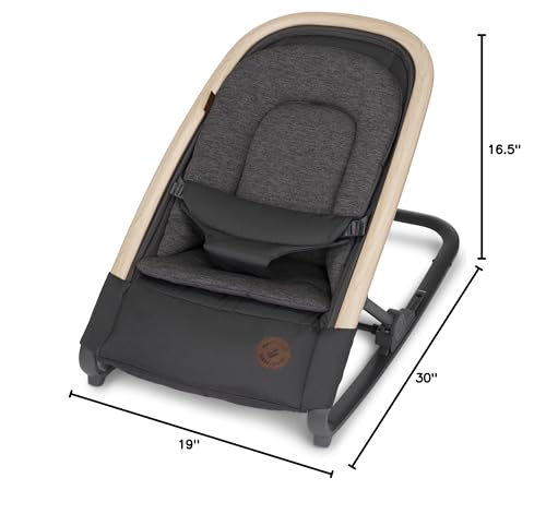 Maxi-Cosi Kori 2-in-1 Baby Bouncer Seat for Infants, Baby Rocker Chair, Portable Baby Bouncer, Classic Green