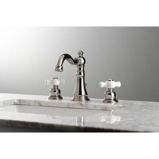 American Classic Widespread Bathroom Faucet (Matte Black), Kingston Brass