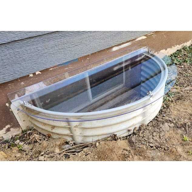 Window Well Supply Just Cover It UV Resistant Polycarbonate Window Well Cover - Shop Hardware Tools Online Store