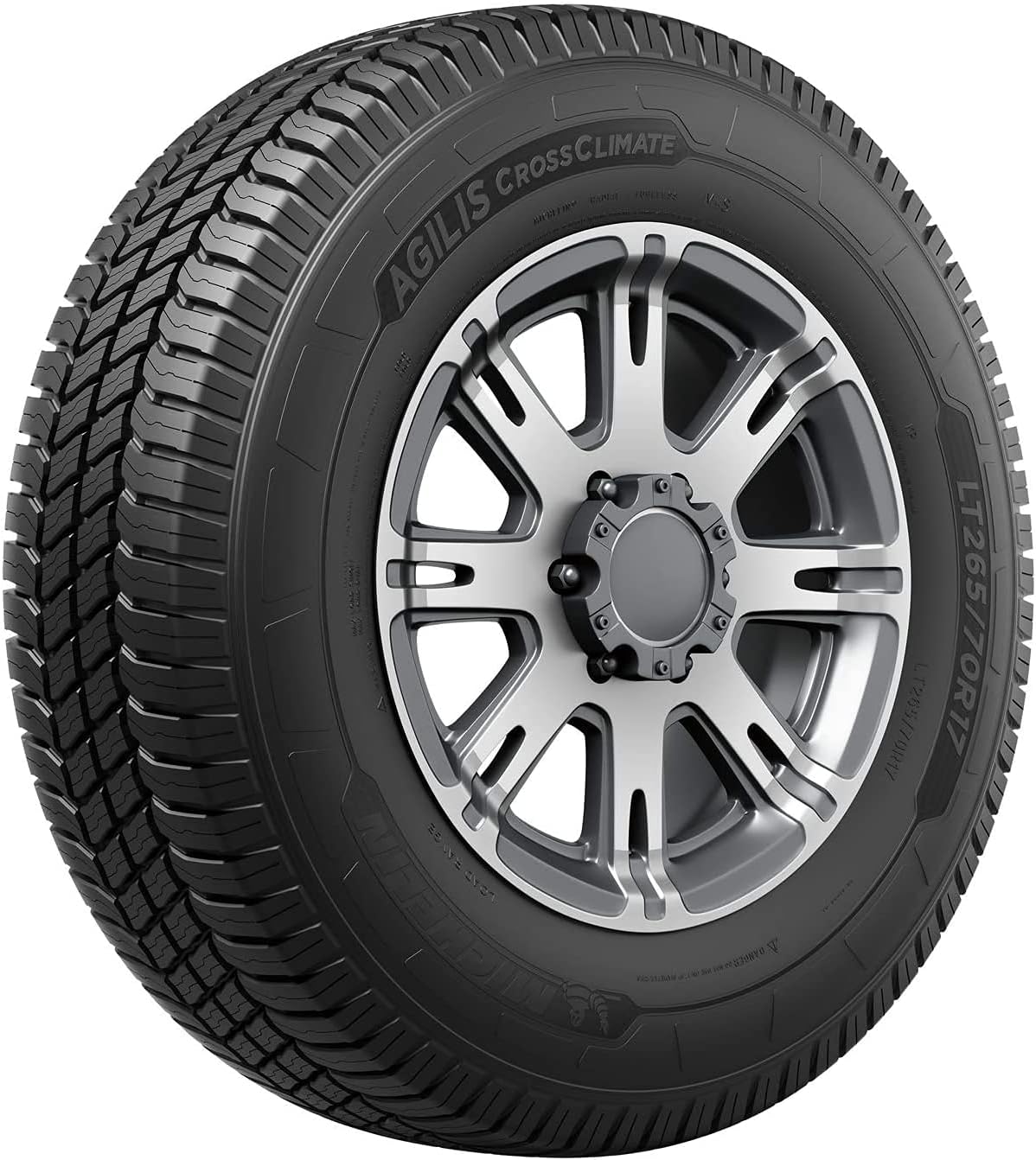 MICHELIN Agilis CrossClimate All-Season Radial Car Tire for Commercial Vehicles; LT235/80R17/E 120/117R