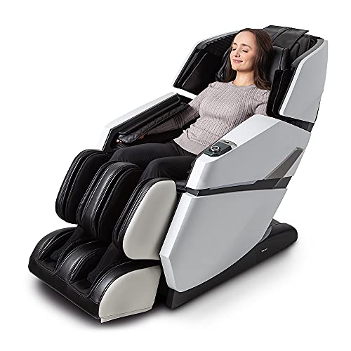Osaki Titan Summit Flex | Gray | SL-Track Zero Gravity Full Body Massage Chair | Body Scanning | Lumbar and Calf Heating | Bluetooth Speaker | Space