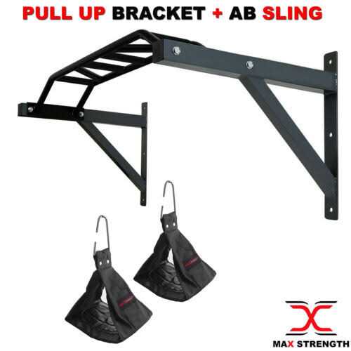 Gronk Fitness Ceiling Mounted Multi-Grip Chin Up Bar Pull-Up Bar For Home - Sports Supplies Online Store
