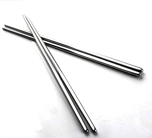 Stainless Steel Chopsticks Metal Reusable Dining Chopsticks 10 Pairs$$Home Decor, Kitchen, &amp; Other