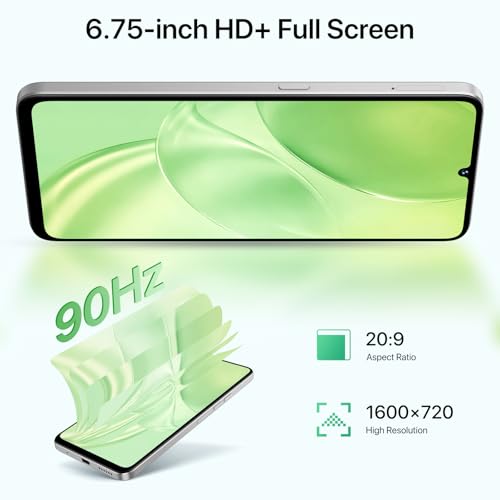 UMIDIGI G9 5G Cell Phone, Android 14 Unlocked Phones, 12(6+6) GB +128GB/1TB TF Expand, 5G Dual SIM, 50MP Camera, 6.75" HD+ 90Hz Display