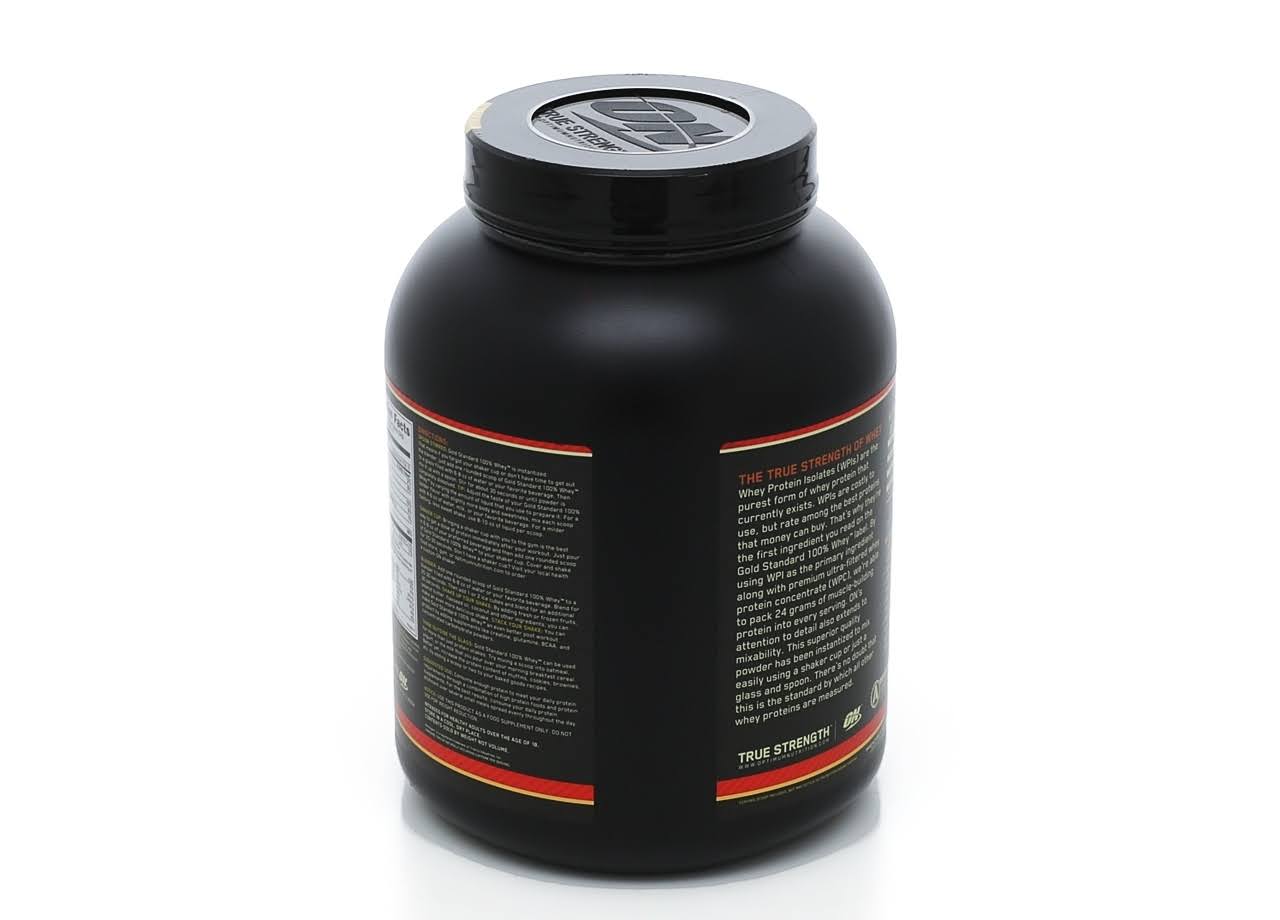 Optimum Nutrition 100% Whey Gold Standard, Mocha Cappuccino - 5 lb tub