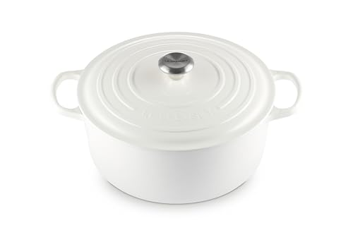 Le Creuset Enameled Cast Iron Signature Round Dutch Oven, 5.5 qt., Cerise