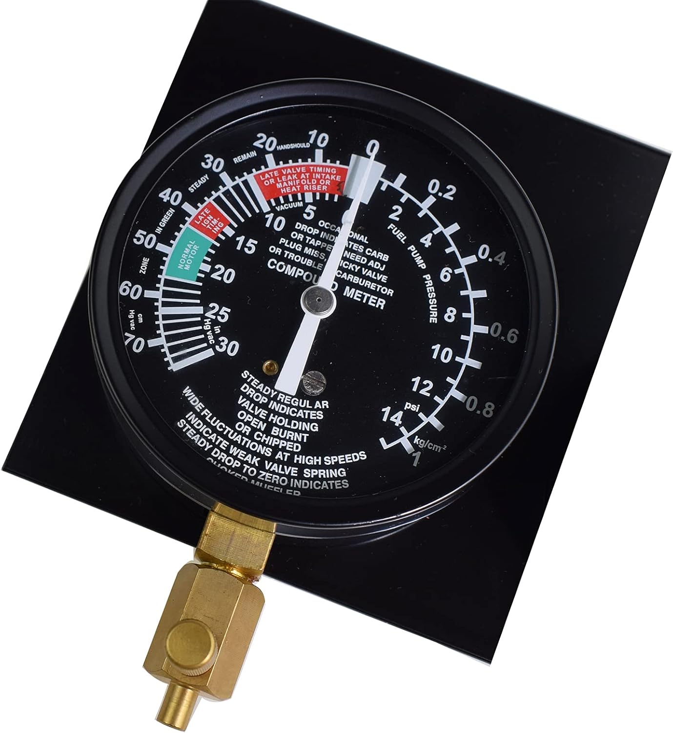 Alltooetools Universal Vacuum Carburetor Synchronization Balancer Gauge Carb Synchronizer Adjustment Tool Kit Compatible with Motorcycle BMW Honda