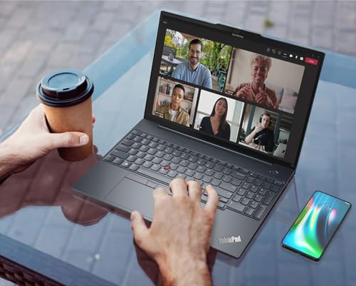 Lenovo ThinkPad E16 G2 Business Laptop Computer, 16" FHD+, AMD 8-Core Ryzen 7 7735HS (Beat i7-1360P), 32GB DDR5, 1TB PCIe SSD, WiFi 6E