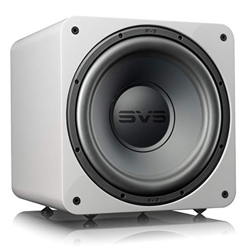 SVS SB-1000 Pro 10 Inch Sealed Subwoofer with SoundPath Wireless Audio Adapter (Black Ash)