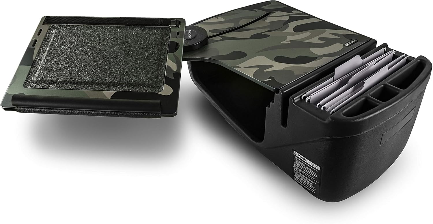 AutoExec AUE10000 GripMaster Car Desk Grey Finish