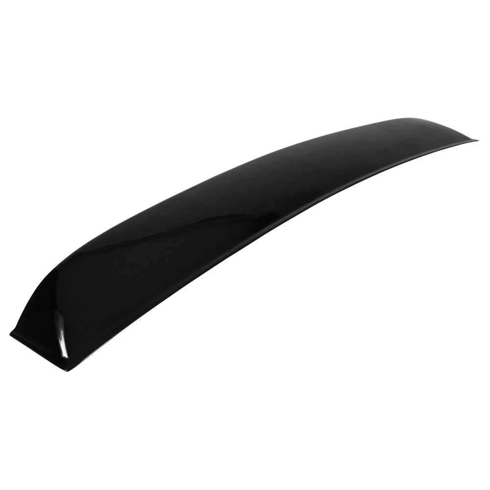Ikon Motorsports Compatible with 05-14 Ford Mustang Coupe Rear Window Visor Roof Spoiler PP - Gloss Black