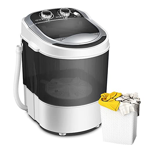 Portable Compact Washing Machine w/Washer and Spinner, 10 lbs Washing Capacity, Stackable Washer and Dryer