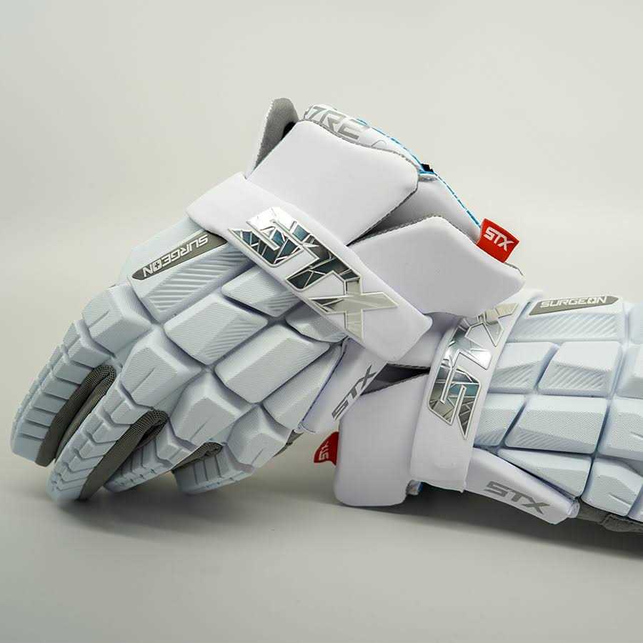 STX Lacrosse Surgeon RZR Gloves - Sports Supplies Online Store