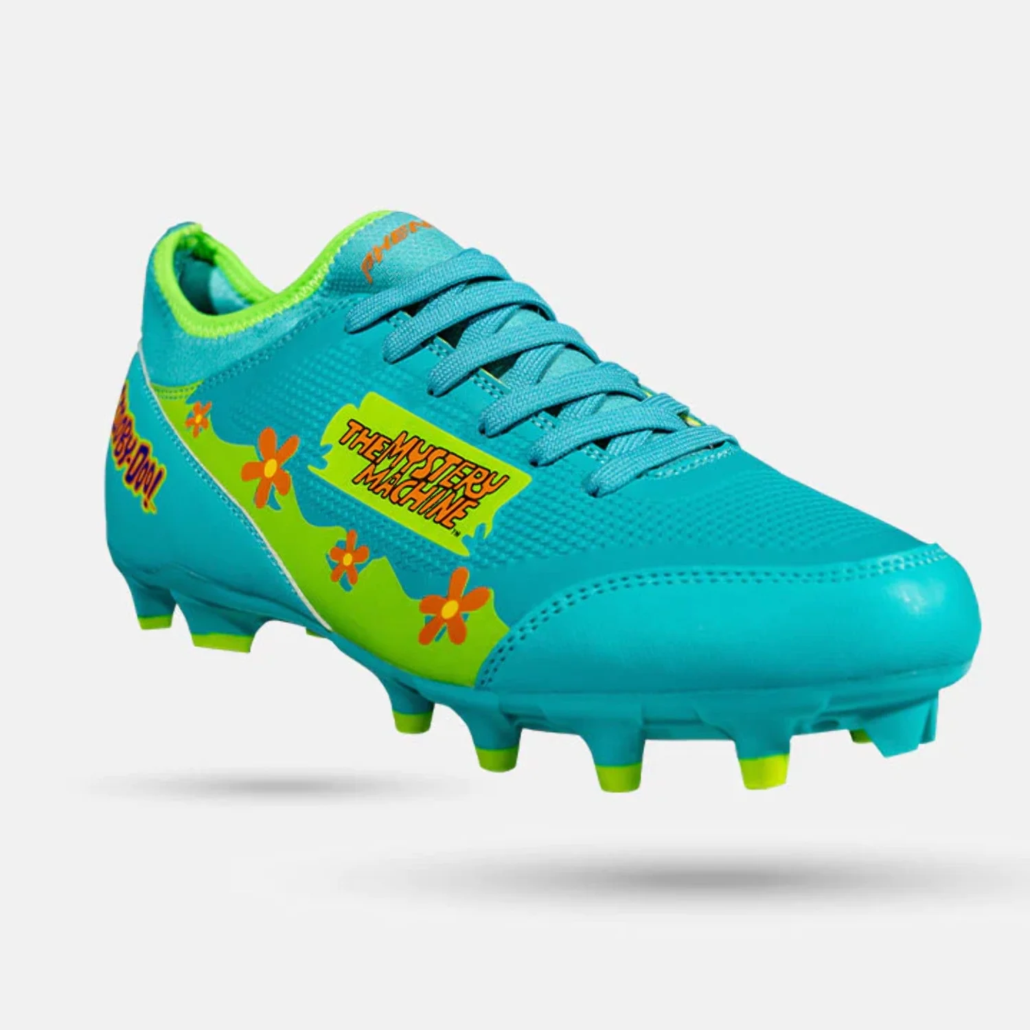 Scooby-Doo Mystery Machine Football Cleats - Velocity 3.0 by Phenom Elite