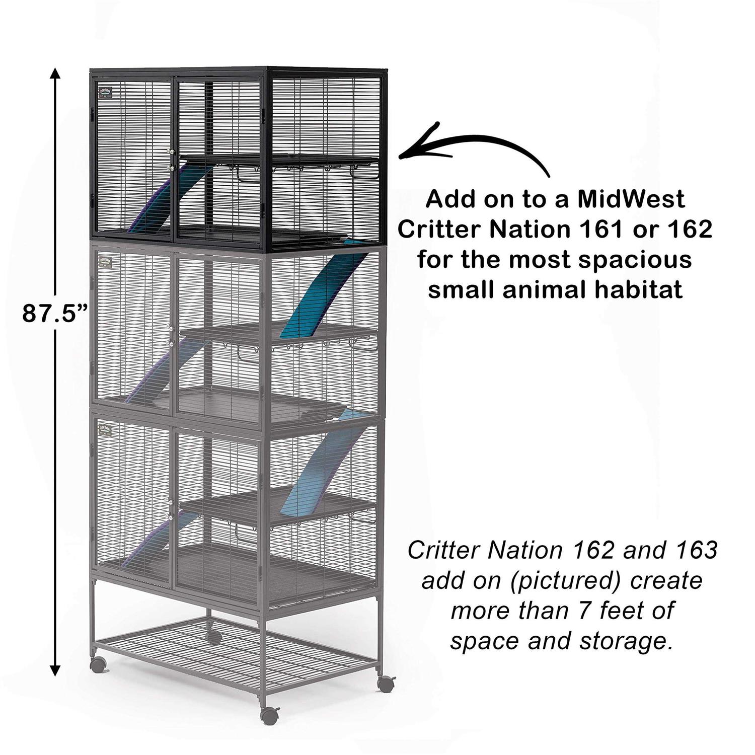 MidWest Critter Nation Small Animal Cage Add-On - Pet Supplies online store