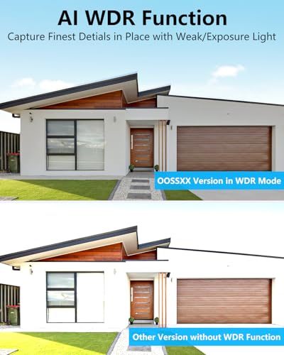 Dual Antennas for Wi-Fi Enhanced AI Human Detected 2K 3.0MP Wireless Security Camera System, Surveillance DVR Kits with 2TB Hard Drive