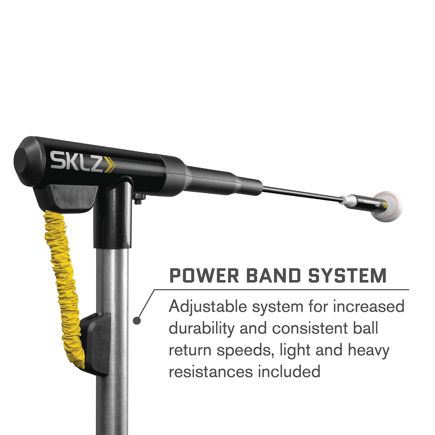 SKLZ Hurricane Premium Portable Batting Practice/Hitting Swing Trainer System for Baseball and Softball - Sports Supplies Online Store