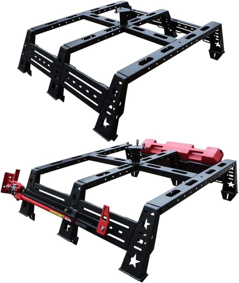 TIOYAR 11.5 Bed Rack Truck Cargo Carrier fits 2020-2022 Gladiator JT